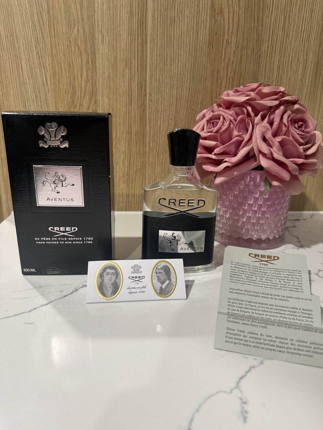 Creed Aventus, unboxed